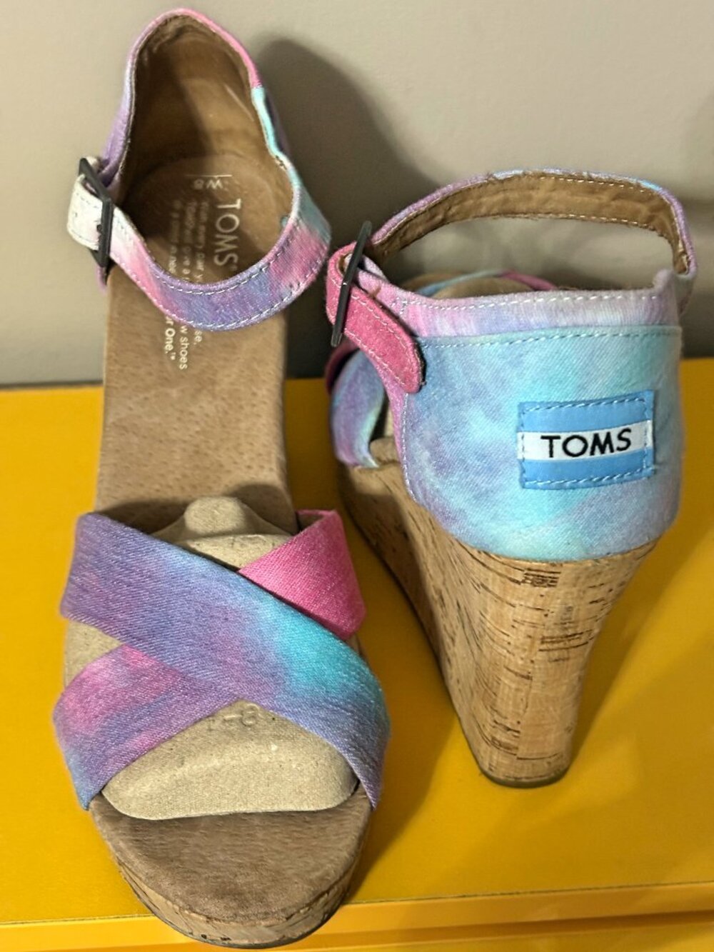 TOMS Tie-Dyed Sandals